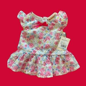 JUICY COUTURE BABY GIRLS FLORAL DRESS (NWT)